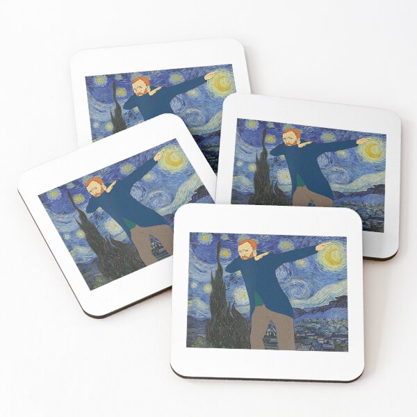 Item preview, Retro Van Gogh Starry Nigh-Dabbing Vincent Van Gogh designed and sold by justrepit.
