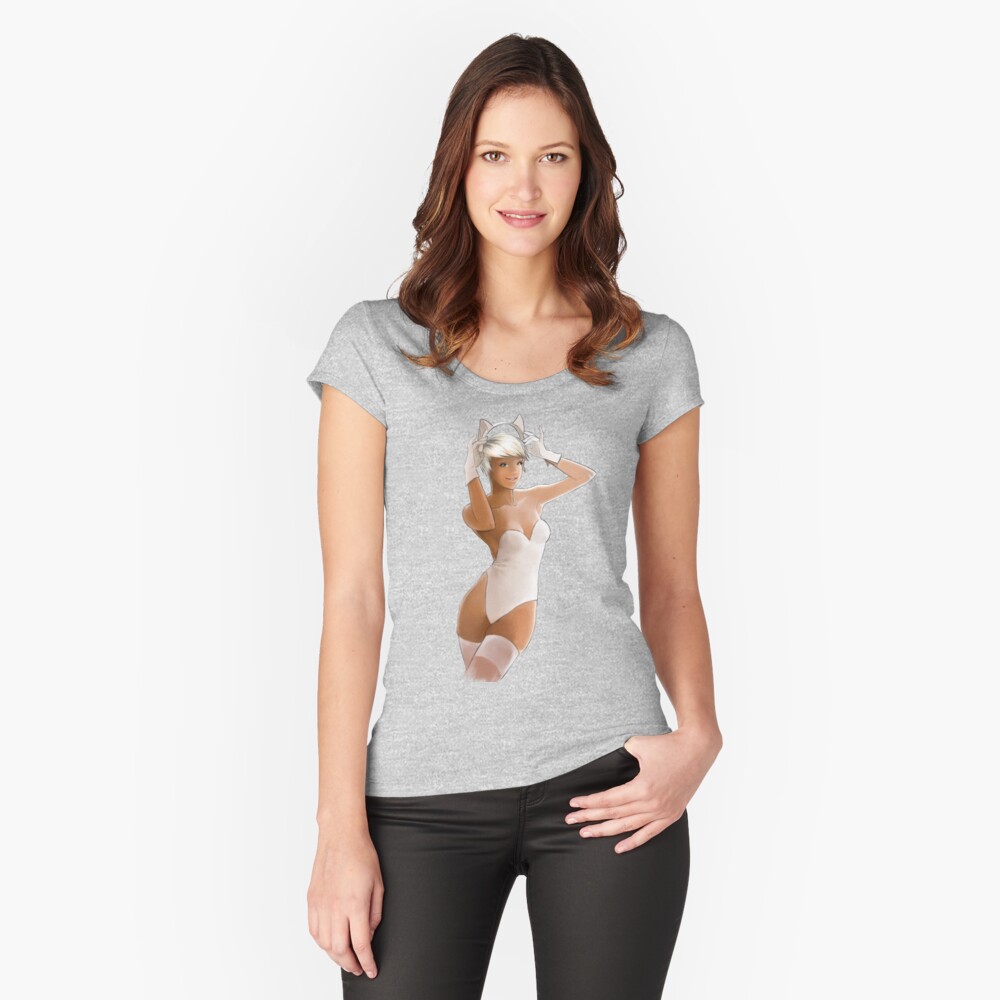 Aperçu de l'œuvre T-shirt échancré créée et vendue par fligans.