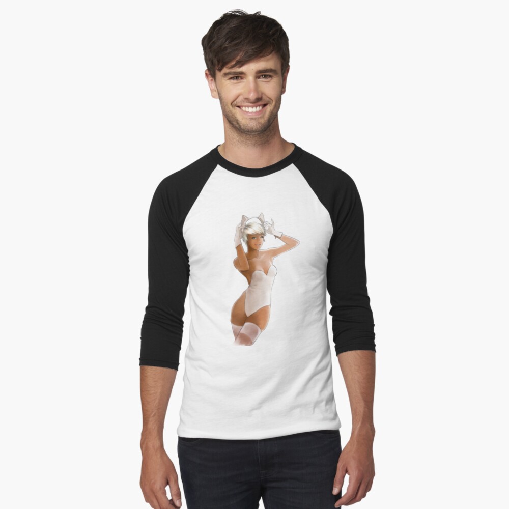 Aperçu de l'œuvre T-shirt baseball manches ¾ créée et vendue par fligans.
