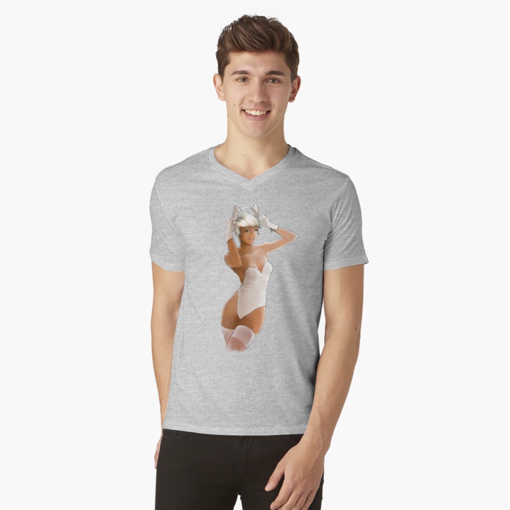 Aperçu de l'œuvre T-shirt col V créée et vendue par fligans.