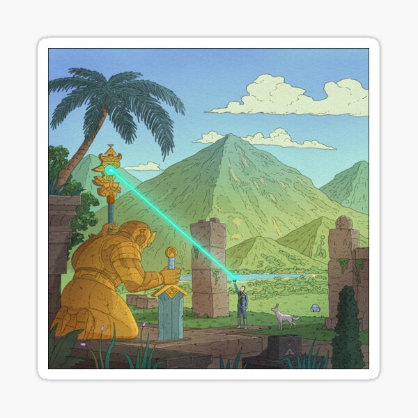 Adventures of K&K Sticker
