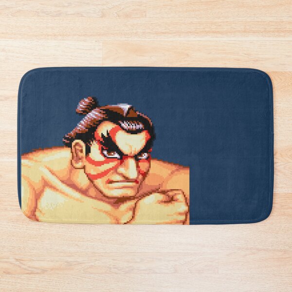 Item preview, SF2 CHAMPION EDITION E.HONDA FACE OFF  designed and sold by PIXLTEES.