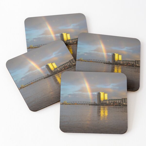 Item preview, Rainbow reflection at sunset designed and sold by Leighton Collins.