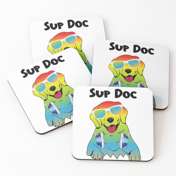 Item preview, Sup Doc - Colorful Dog in Sunglasses  designed and sold by KereetsaOne.