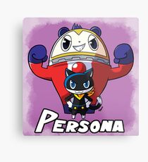 Mascot Characters Metal Print