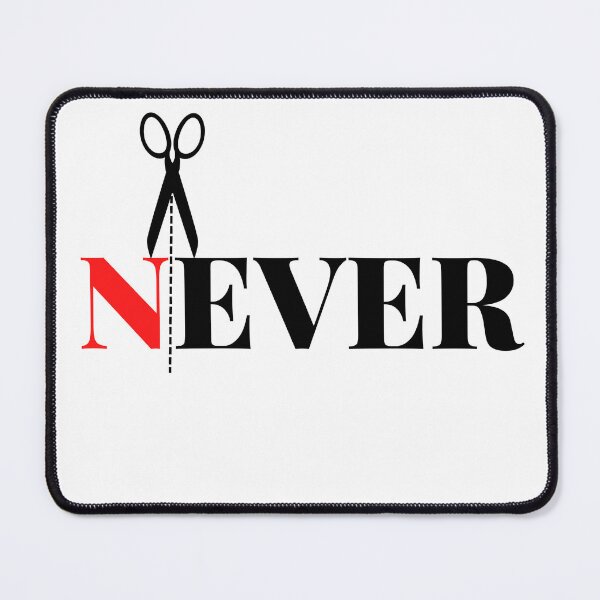 Item preview, Never Ever, Daily quote for your inspiration designed and sold by BlareBlare.