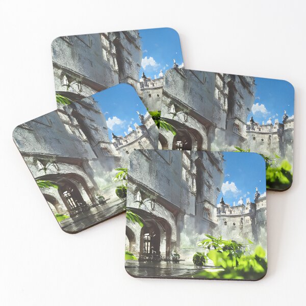 Item preview, Palace courtyard designed and sold by fizzribbit.