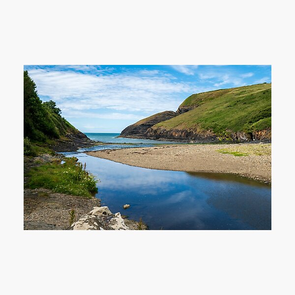 Item preview, Beach & Coastal Scenery - Ceibwr Bay, Ceredigion, Wales designed and sold by Harmony Of The Mind.