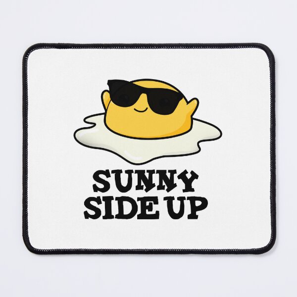 Item preview, Sunny Side Up Funny Fried Egg Puns  designed and sold by punnybone.