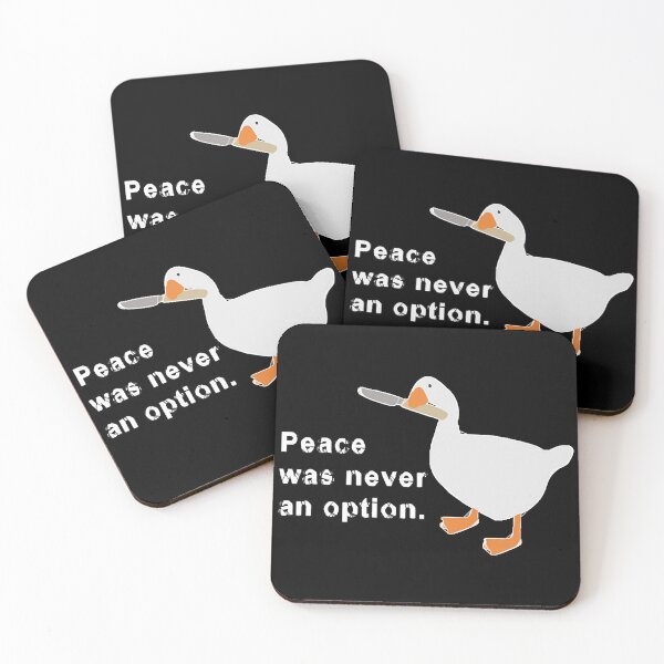 Item preview, Peace Was Never An Option Goose  designed and sold by AlannahLew.