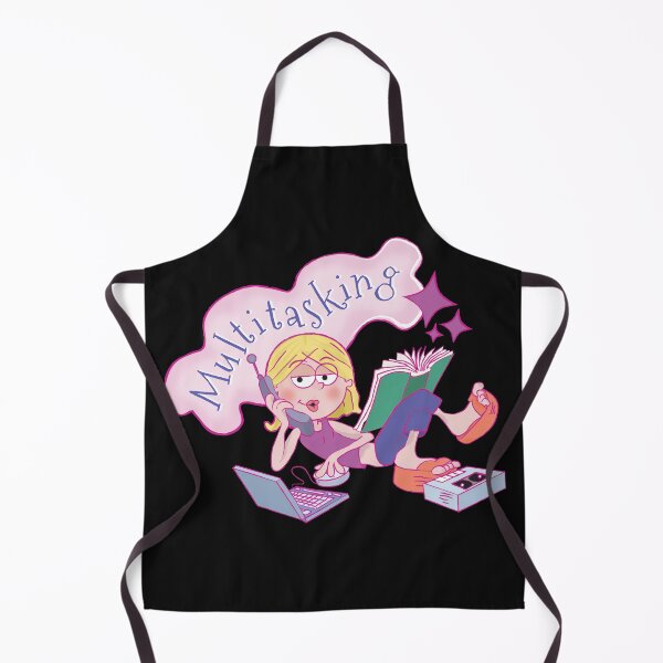 Item preview, Cartoon Lizzie Multitasks/Perfect Design designed and sold by AntoineEricnq.