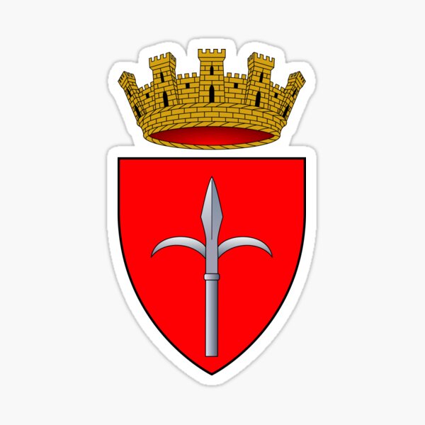 Coat of Arms of Trieste, Italy Sticker