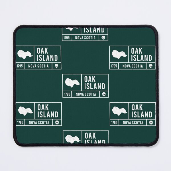 Item preview, Oak Island Nova Scotia 1795 Square Map designed and sold by Doctor144.