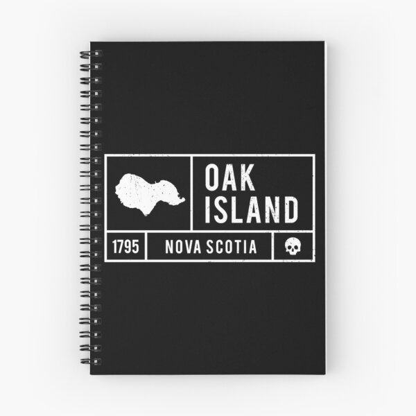 Item preview, Oak Island Nova Scotia 1795 Square Map designed and sold by Doctor144.
