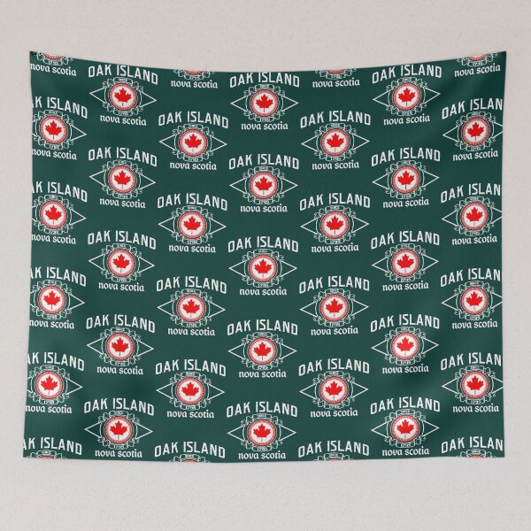 Item preview, Oak Island Nova Scotia Vintage Canadian Flag Mystery designed and sold by Doctor144.