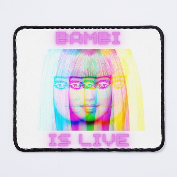 Item preview, Bambi Is Live Sissy Hypno Psychedelic Neon designed and sold by SISSY4SISSIES.