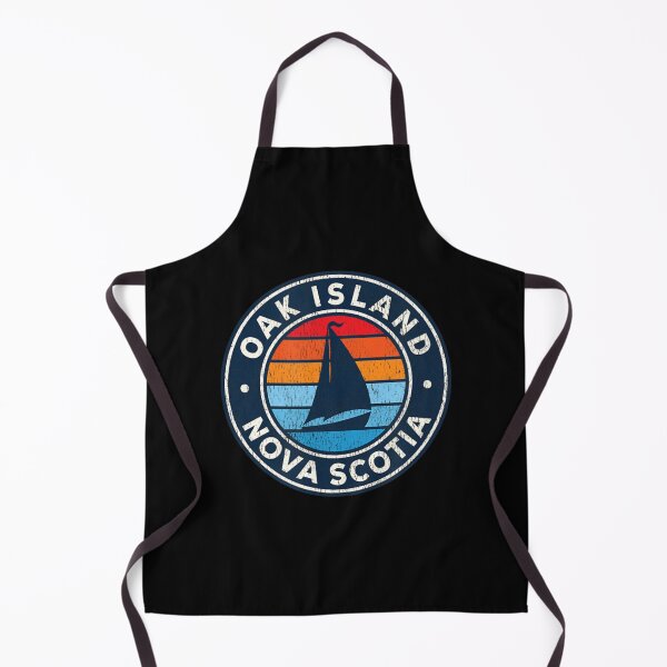 Item preview, Oak Island Nova Scotia Vintage Sailboat Retro 70S designed and sold by Doctor144.