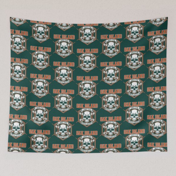 Item preview, Oak Island Nova Scotia Vintage Skull Templar Treasure designed and sold by Doctor144.