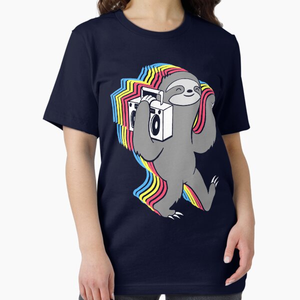 Artikel-Vorschau von Langsame Jams (Boombox Sloth), designt und verkauft von ROBOTFACE .