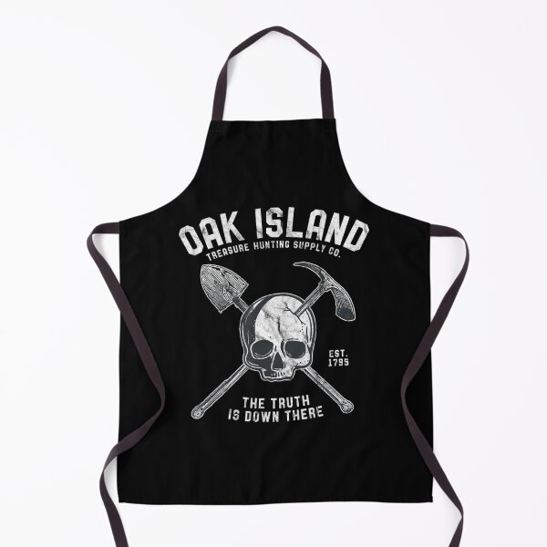 Item preview, Oak Island Vintage Skull Templar Treasure Hunting designed and sold by Doctor144.