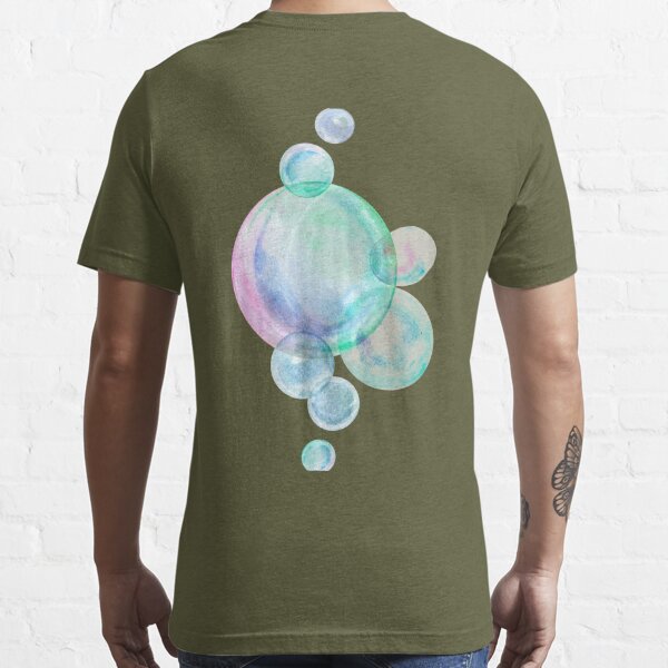 Watercolor soap bubbles Essential T-Shirt for Sale by Ekaterina