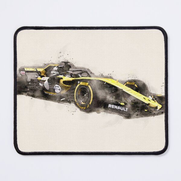Item preview, Renault F1 in watercolor designed and sold by paulrommer.