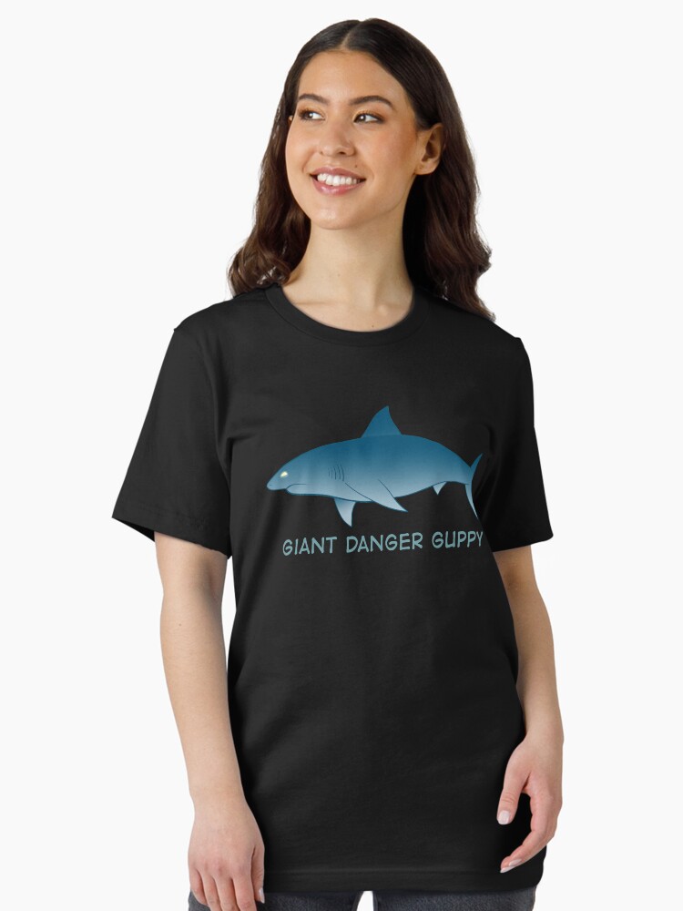 Thumbnail 2 of 7, Essential T-Shirt, Giant Danger Guppy (Shark) designed and sold by amoebasisters.