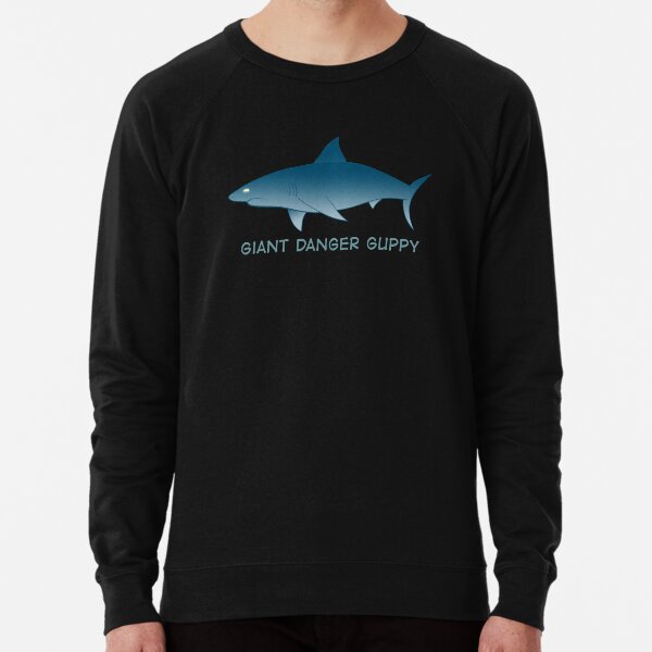Giant Danger Guppy (Shark) Lightweight Sweatshirt
