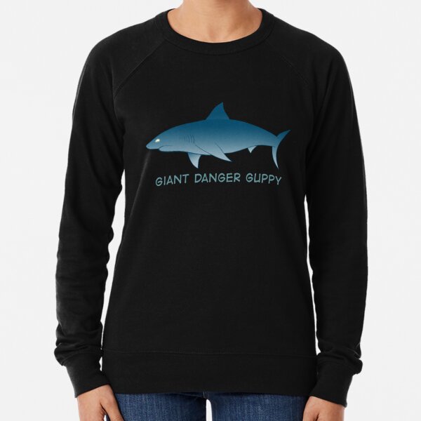 Giant Danger Guppy (Shark) Lightweight Sweatshirt