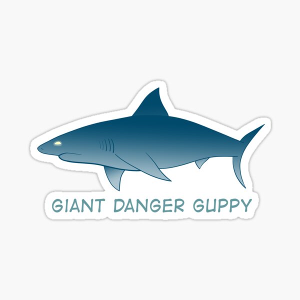 Item preview, Giant Danger Guppy (Shark) designed and sold by amoebasisters.