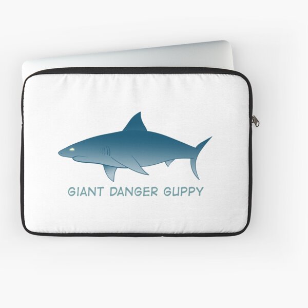 Giant Danger Guppy (Shark) Laptop Sleeve
