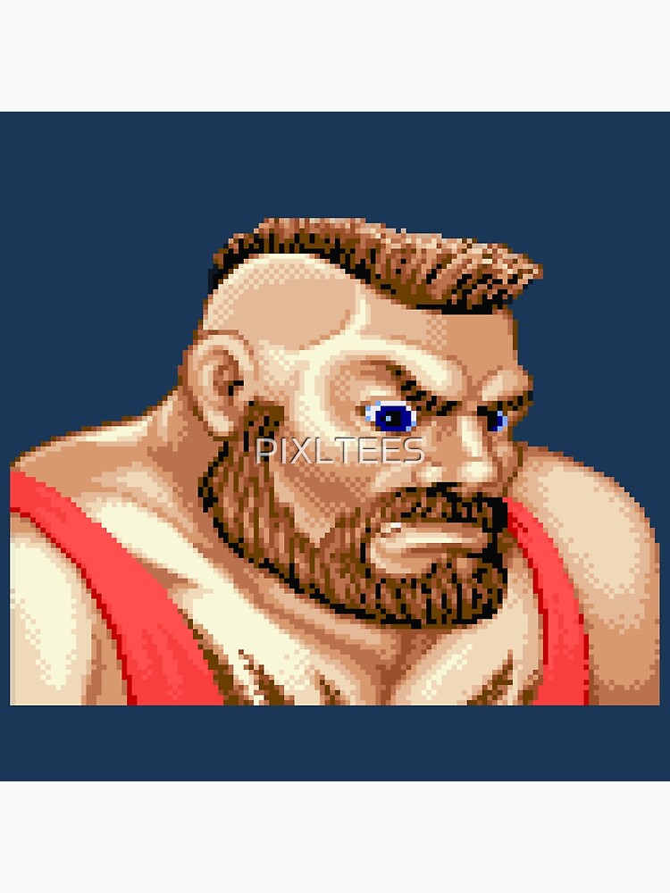 SF2 CHAMPION EDITION ZANGIEF FACE OFF | Sticker