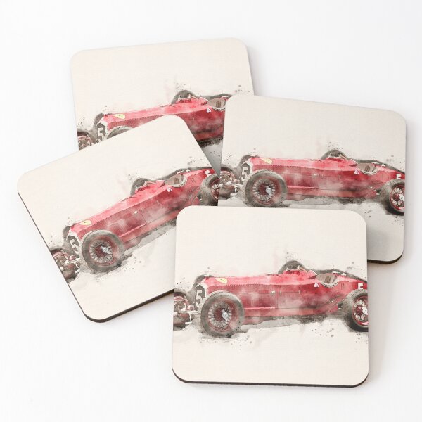 Item preview, Alfa Romeo retro in watercolor designed and sold by paulrommer.