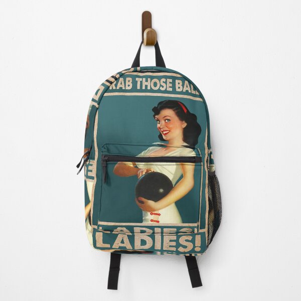 Item preview, BOWLING Grab Those Balls Ladies art designed and sold by cevyl49.