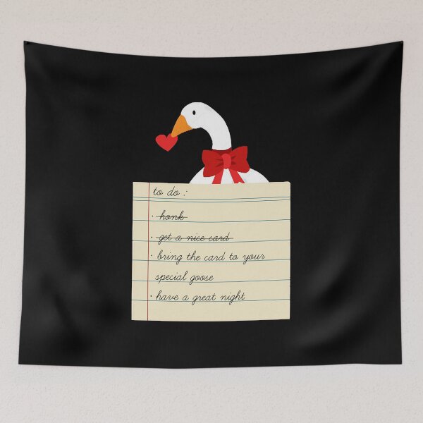 Item preview, Untitled Valentine Goose  designed and sold by AlannahLew.