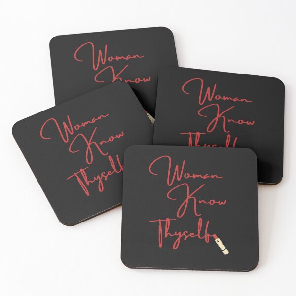 Item preview, Woman know thyself simple typography  designed and sold by Creativity Zone.