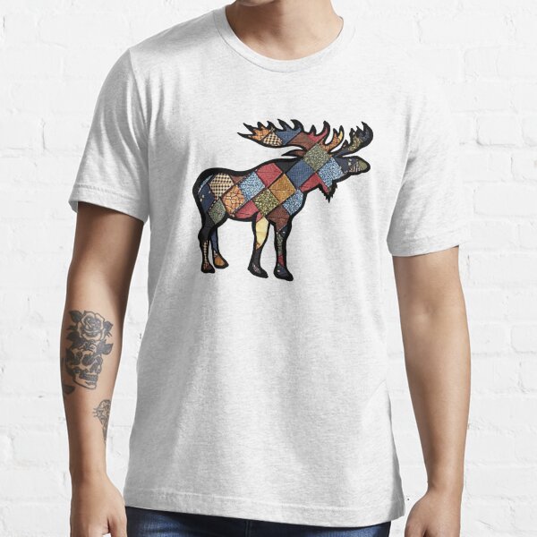 Northern Quilt T Shirt For Sale By NINUNO Redbubble Moose T Shirts Bull Moose T Shirts