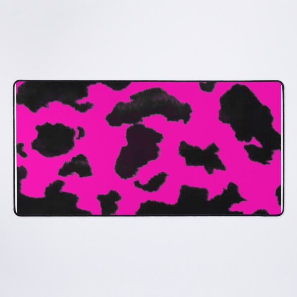 Item preview, Cow Hide spotted fur Farm Animal Pattern Black pink designed and sold by funnytshirtemp.
