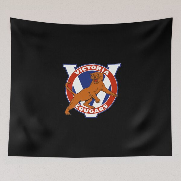 Item preview, Victoria Cougars Hockey Sticker designed and sold by janlzmaude.