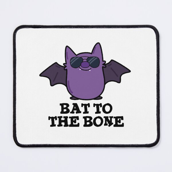 Item preview, Bat To The Bone Funny Animal Puns designed and sold by punnybone.