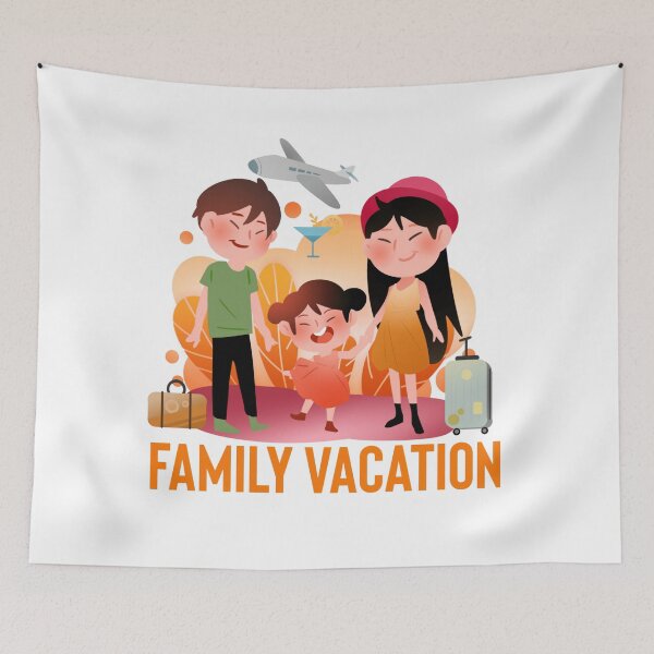 Item preview, Family Vacation Making Memories Together designed and sold by Fine Art California.