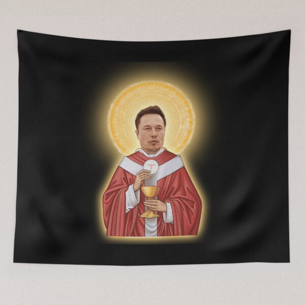 Item preview, Elon Musk as Jesus designed and sold by PAFDesign.