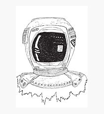 Space Man Photographic Print