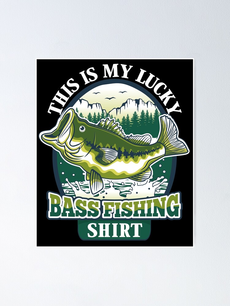 My Lucky Bass Fishing Cool Bass Fishing Design  Socks for Sale by