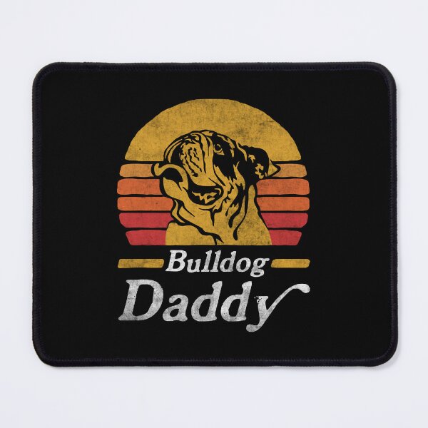 Item preview, Retro Vintage English Bulldog Daddy designed and sold by More Cute Dogs.