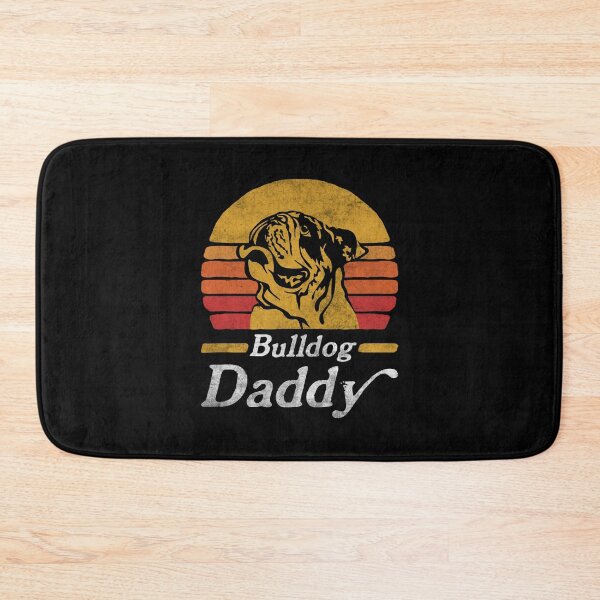 Item preview, Retro Vintage English Bulldog Daddy designed and sold by More Cute Dogs.