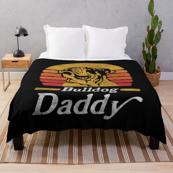 Item preview, Retro Vintage English Bulldog Daddy designed and sold by More Cute Dogs.
