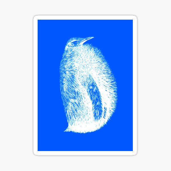 Penguin-es Sticker