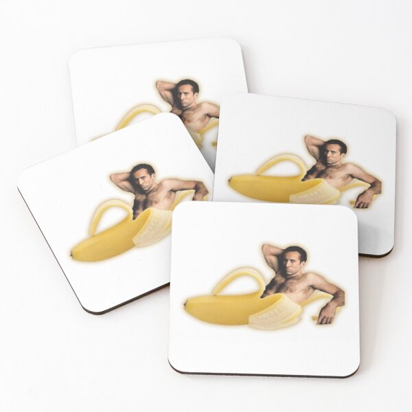 Item preview, Nicholas Cage as a Banana - Nicolas Cage - Nick Cage - Nic Cage  designed and sold by PAFDesign.