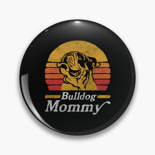 Item preview, Retro Vintage English Bulldog Mommy designed and sold by More Cute Dogs.